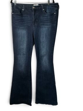 William Rast Women's Dark Indigo Flare Jeans Size 32
